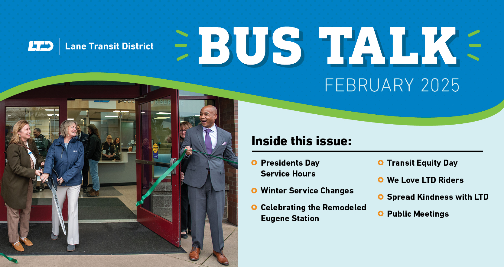 February 2025 Bus Talk