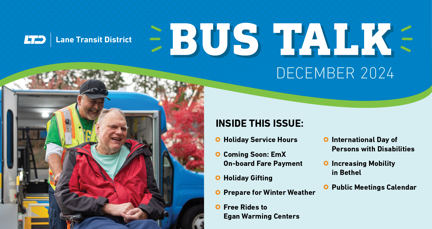 December 2024 Bus Talk