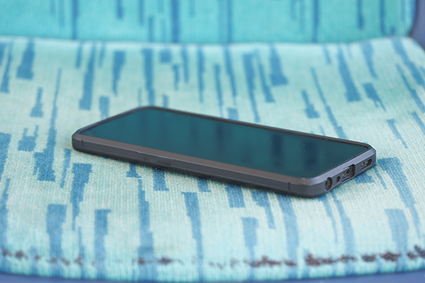 phone left on a bus seat