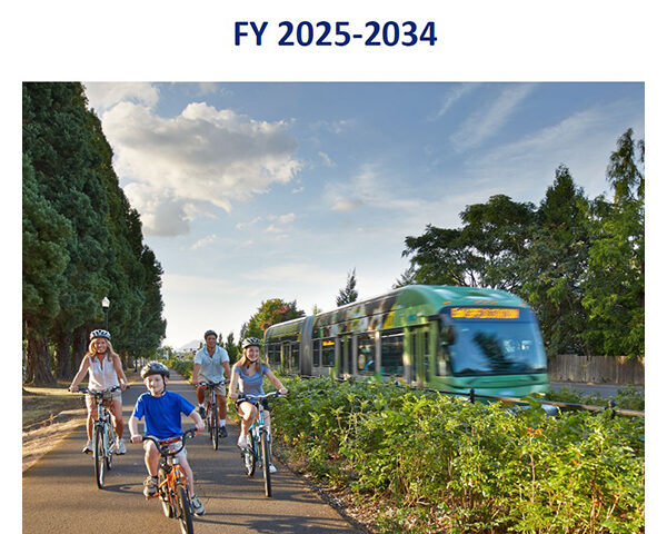 2025 - 2034 long range financial plan cover