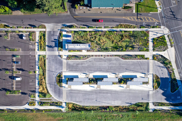 santa clara station park and ride aerial view